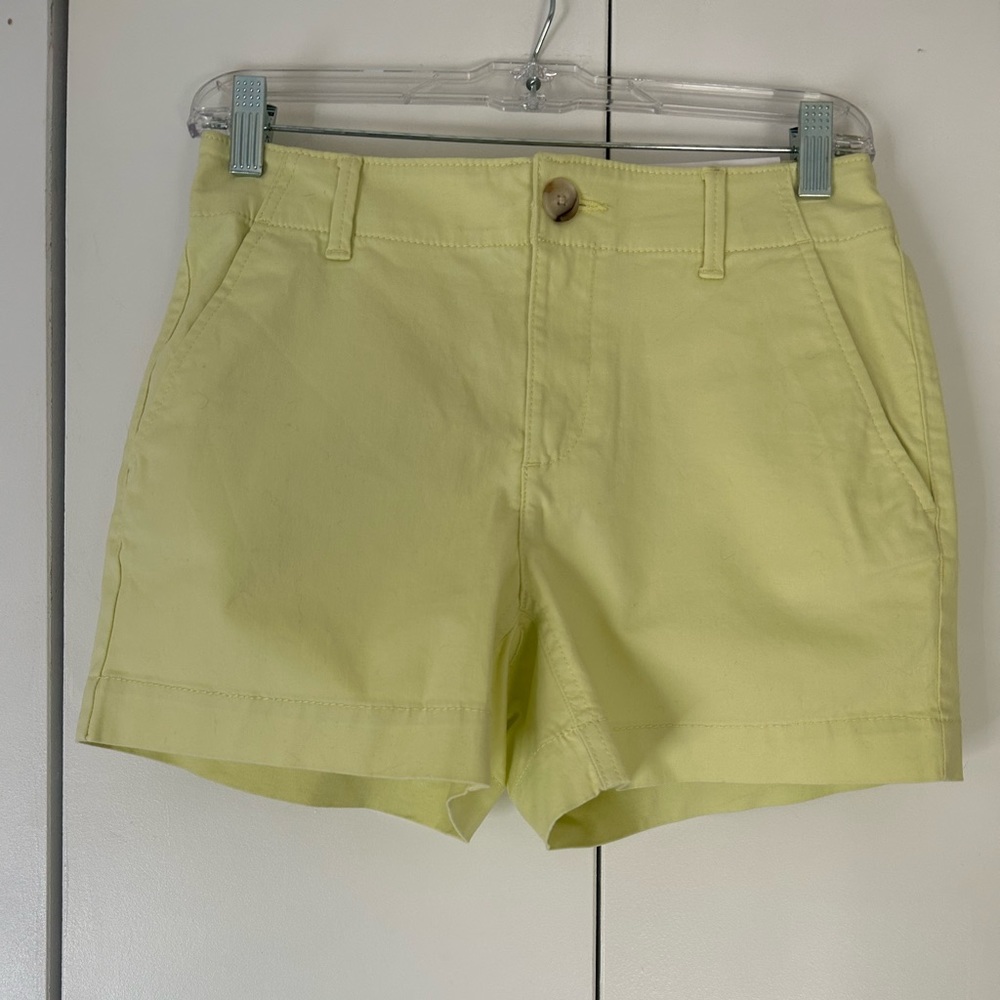 Loft The Washed Twill Shorts